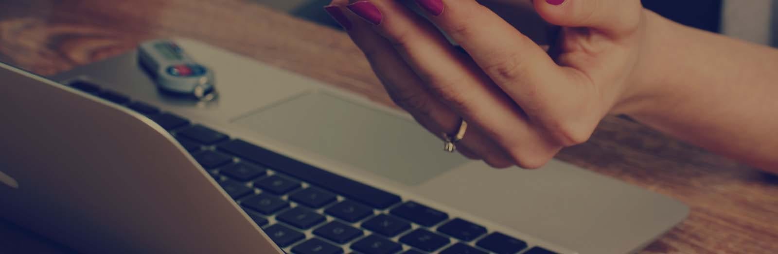 Contact page header